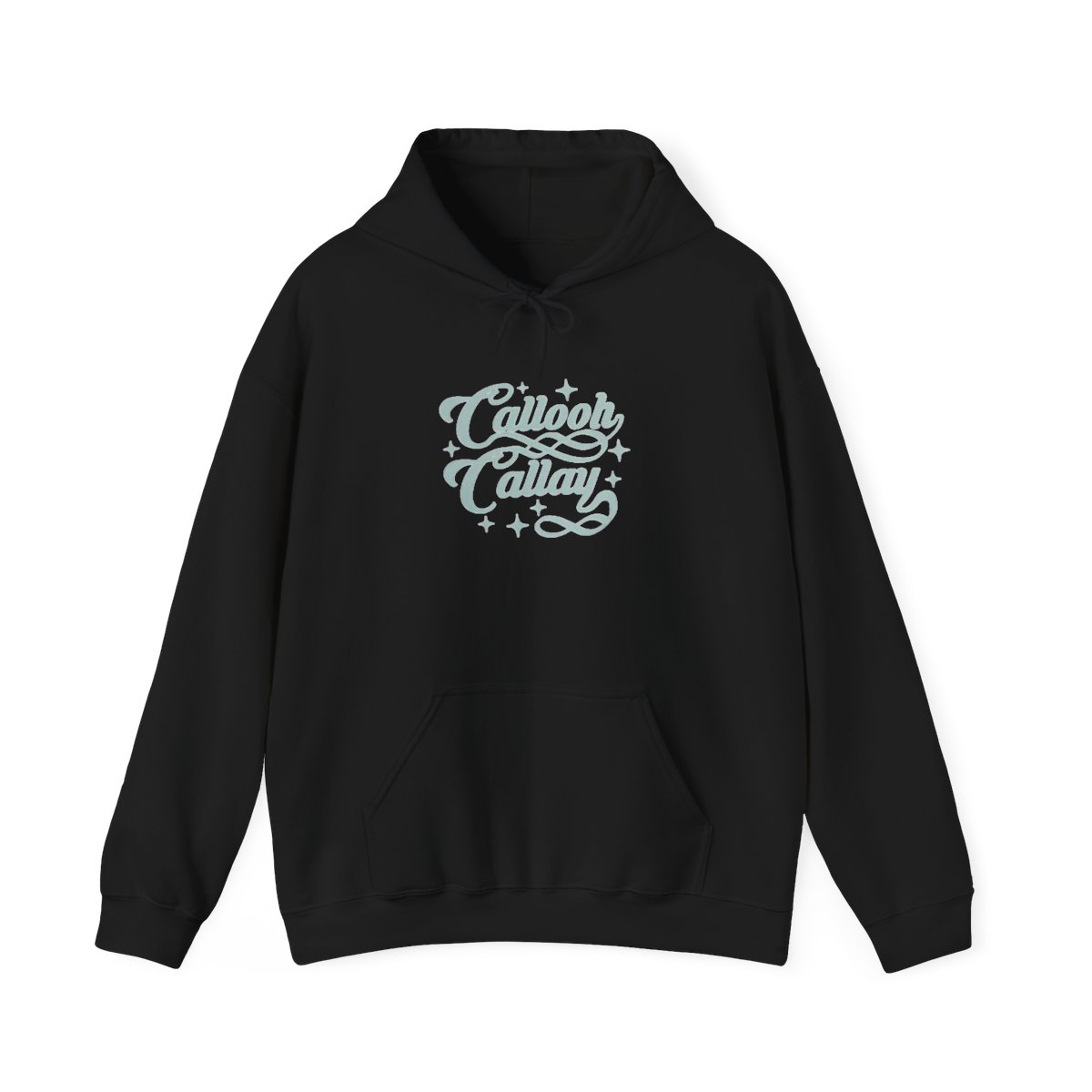 Callooh Callay Hoodie | Whimsical Script, Retro Swash Design Not Another D&D Podcast - alternate angle 2, merchandise